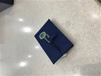 Anello Recarlo Donna in Oro bianco Smeraldo 0.80 Ct R779CC071/SM020-14 - R779CC071/SM020-14